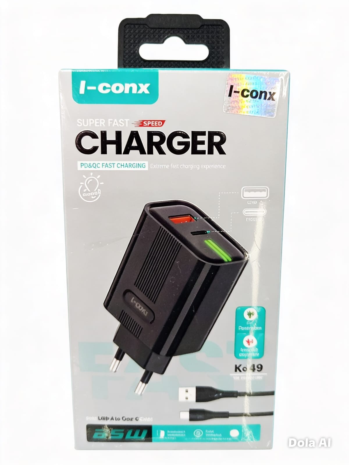 شاحن I-CONX K-49 25W T.C