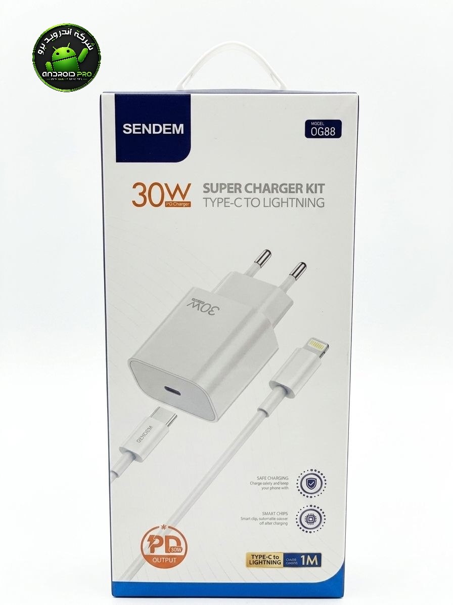 شاحن SENDEM OG88 30W PD.TC.USP